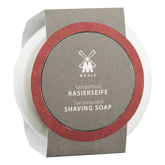 Mühle Sandalwood Shaving Soap In Porcelain Bowl