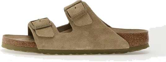 Joggesko Birkenstock Arizona Soft Footbed Suede Leather Faded Khaki EUR 40 Joggesko Birkenstock Arizona Soft Footbed Suede Leather Faded Khaki EUR 40