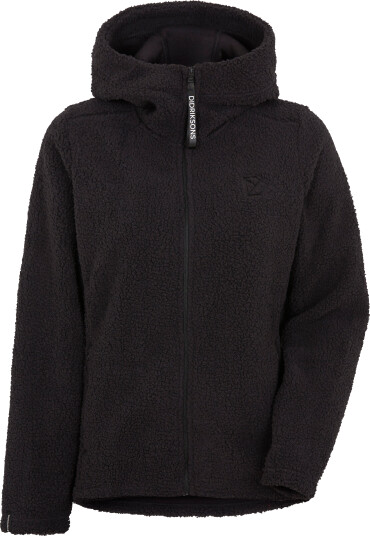 Didriksons Women's Anniken Full Zip 2 Black 34, Black