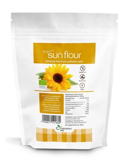 Funksjonell Mat Sun Flour Solsikkemel 400g