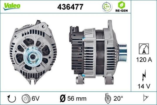 Dynamo VALEO 436477
