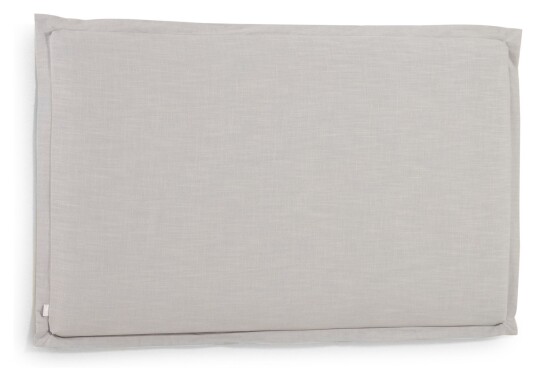 Kave Home Tanit Sengegavl, 180x100, Grå lin Unoliving