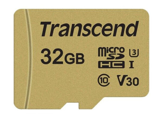 Transcend 500S microSDHC UHS-3 - 32GB