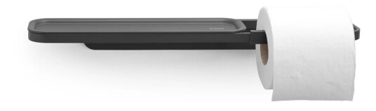 Brabantia MindSet Toalettpapirholder med Hylle Mineral Infite Grey