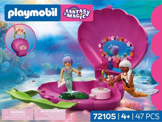PLAYMOBIL Havfruens Muslingetaske Purple ONE SIZE