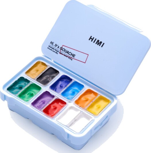 Maleskrin Gouache Himi 12frg Basic