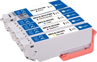 G&G NP5 E 2621/2631 5 XL BK/C/M/Y blekkpatroner