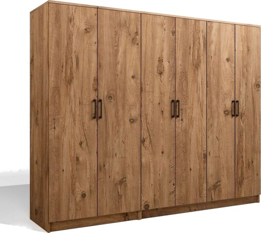 Olera Garderobe 220x180 cm - Natur