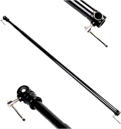 Bakgrunnsrør Teleskopisk - 125-300 cm