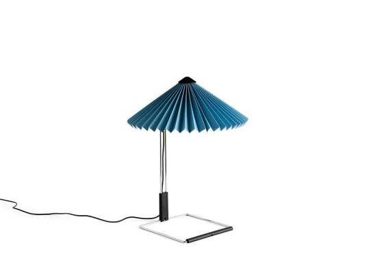 HAY - Matin Bordlampe S Placid Blue/Mirror