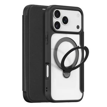 Dux Ducis iPhone 17 Pro Skin X Pro magnetisk flip deksel   svart