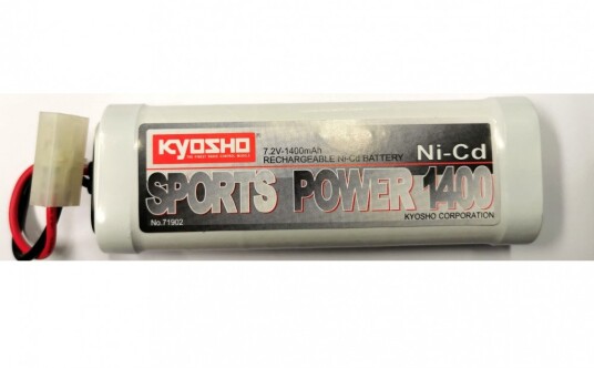 Kyosho Sports Power 7.2v 1400mAh Ni-Cd Rechargeable Battery