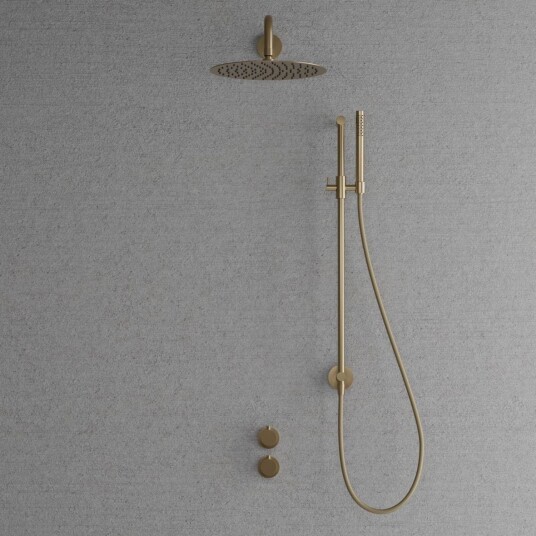 Scandtap Steel Harmonized 5x Takdusj Innbygging Champagne