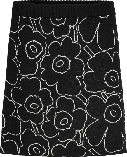 Marimekko Vapaus Piirto Unikko BLACK OFF WHITE S Marimekko Vapaus Piirto Unikko BLACK OFF WHITE S