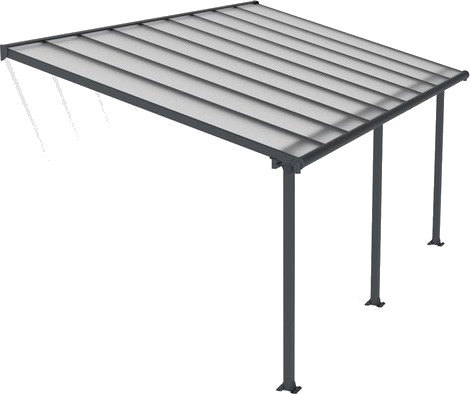 Palram Canopia Olympia Pergola Grå 16,4 m² Palram Canopia Olympia Pergola Grå 16,4 m²