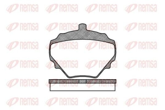 Bremseklosser REMSA 0052.10 Bremseklosser REMSA 0052.10