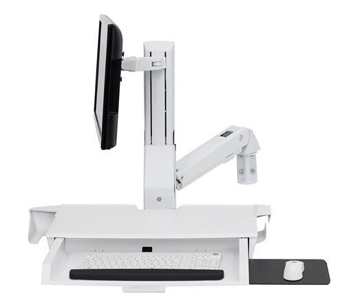 Ergotron StyleView Combo Arm with Worksurface & Pan Ergotron StyleView Combo Arm with Worksurface & Pan