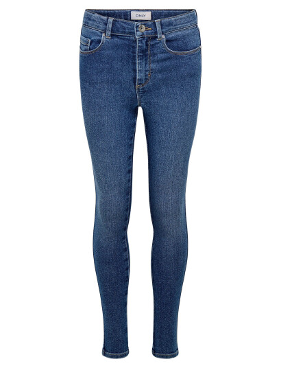 Kids Only Kogblair Hw Skinny Mbd Dnm Jeans Pim Blue 152