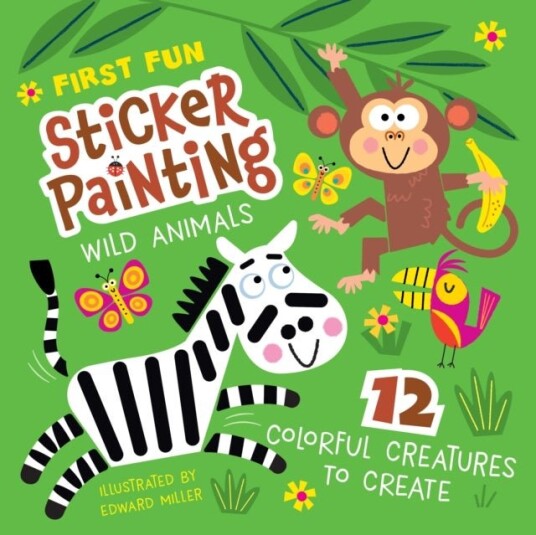 First Fun Sticker Paintin Wild Animals First Fun Sticker Paintin Wild Animals