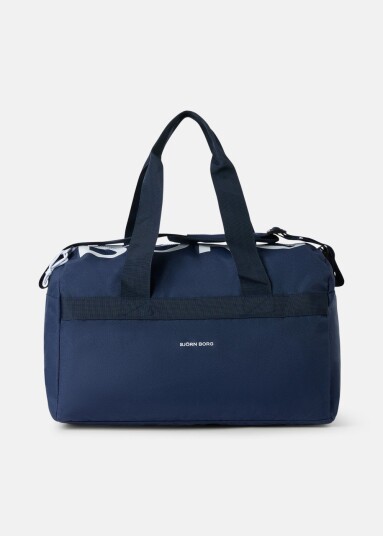Björn Borg Borg Logo Sports Bag Estate Blue Onesize Treningstilbehør Björn Borg Borg Logo Sports Bag Estate Blue Onesize Treningstilbehør