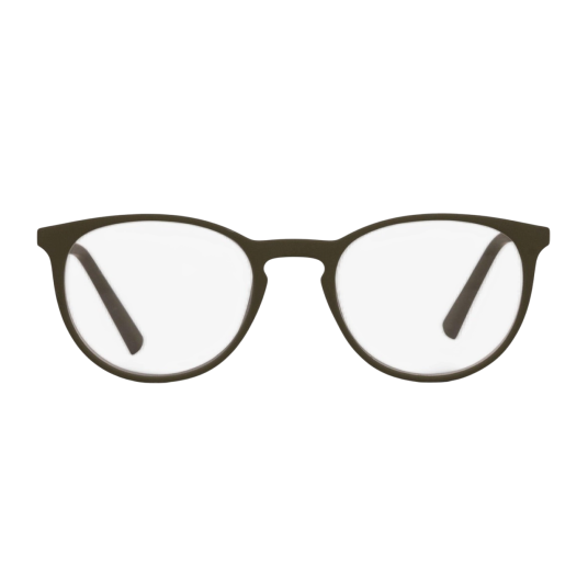 Luxreaders Stockholm Dark Army Solbriller LUX013 +1 Unisex Acetate