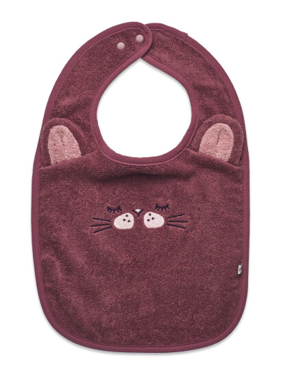 Pippi Terry Bib - Red - ONE SIZE Pippi Terry Bib - Red - ONE SIZE