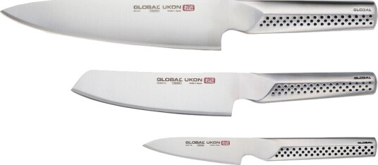 Global Ukon knivsett 3-deler GU-01, GUM-10, GUF-30 Global Ukon knivsett 3-deler GU-01, GUM-10, GUF-30