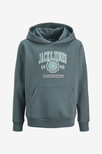 Jack & Jones Junior Hettegenser jjmAko Sweat Jnr Grå
