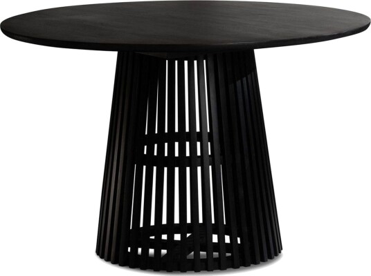 Spisebord Wohnling Rund 120 cm heltre loftstil -