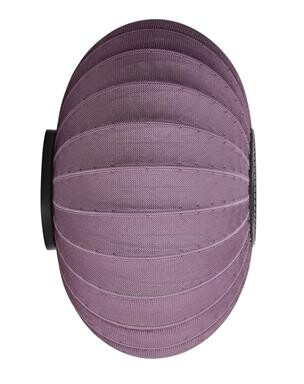 Made By Hand Knit-Wit Oval Vegglampe Ø57 cm Burgunder