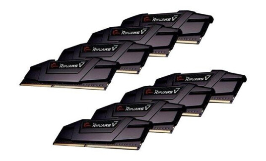 G.Skill Ripjaws V DDR4-2666 C19 OC - 256GB (4713294224620)
