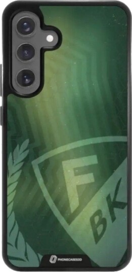 Phonecases3D Samsung Galaxy S25+ Färjestad BK 3D mobildeksel, svart