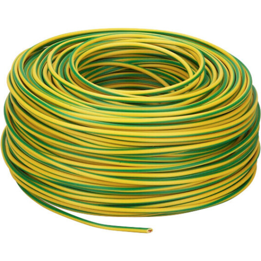 Namron PN 10mm² Gul/Grønn Bunt 10 m - 59359