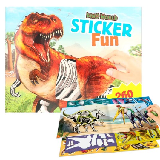 Dino World Sticker Fun 412408 Dino World Sticker Fun 412408