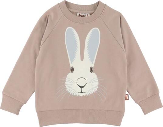 DYR Cph Collegegenser   Dyrebelg   Rose Beige Villkanin   DYR   2 år (92)   Collegegenser Hvit Rosa