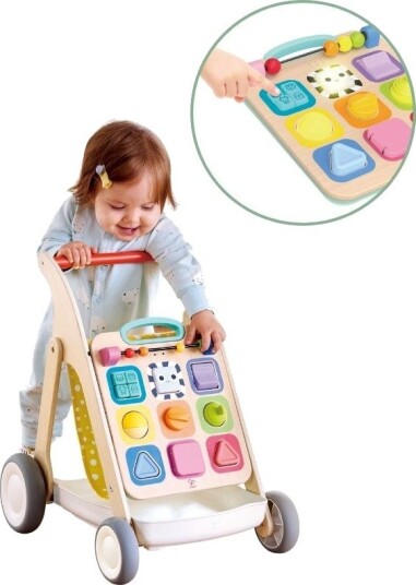 Hape Gåvogn Med Aktivitetsbrett
