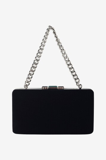 Lauren Ralph Lauren Vesken Franki Clutch Small Svart