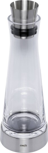 Emsa Flow Slim Glasskaraffel med kjølefunksjon 1L Emsa Flow Slim Glasskaraffel med kjølefunksjon 1L