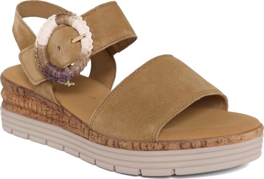 Gabor Wedge Sandal Brown 35.5