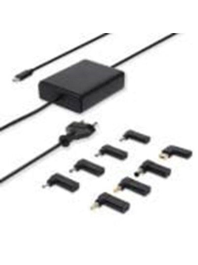 Nedis GaN Notebookadapter 100 W med USB Type-C og 90° Vinklet Tilkobling