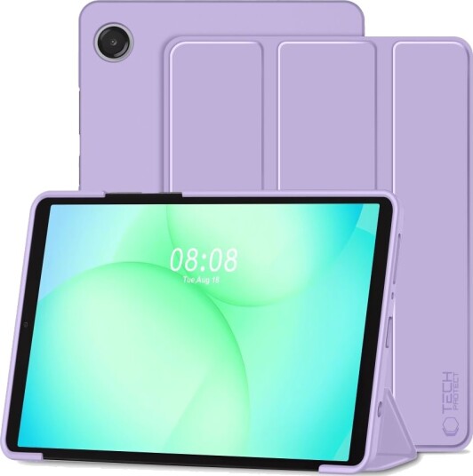 Tech Protect Samsung Galaxy Tab A9/A11 SmartCase Tri Fold Folio etui Fiolett