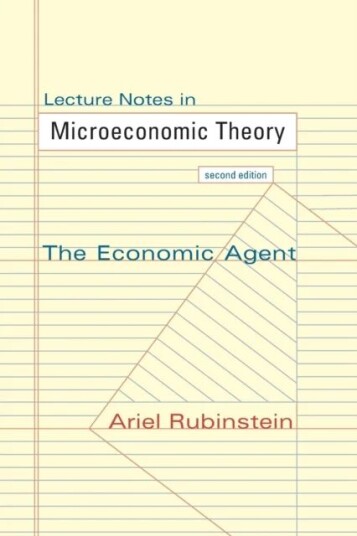 Lecture Notes In Microeconomic Theory Av Ariel Rubinstein