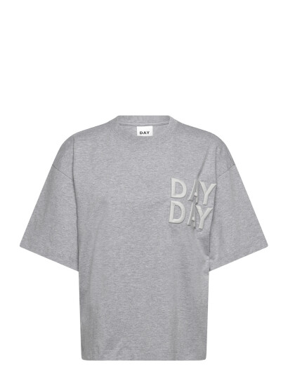 Day Birger et Mikkelsen Drew Embroidery Heavy Jersey Grey XS