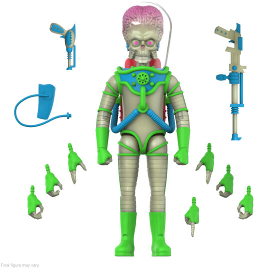 Mars Attacks ULTIMATES! Wv2 Martian Glow Action Figure