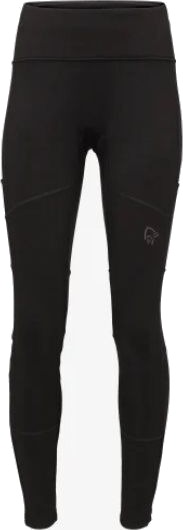Norrøna Femund Warmwool Flex2 Tights W's Caviar XS