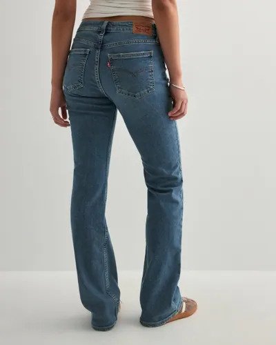 Levi's Superlow Boot Jeans i Blå for Damer