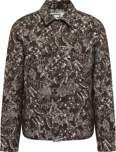 Casual Friday Cfwinding Jaquard Jacket Brown S