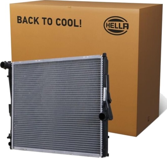 Radiator, motorkjøling HELLA 8MK 366 300-551