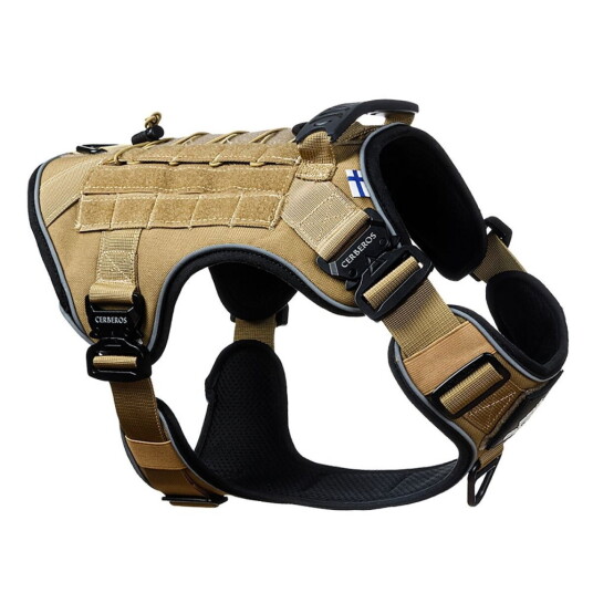 Cerberos Tactical Hundesele Beige (Xxl)