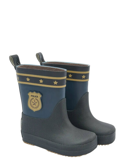 Mikk line Wellies Police Barefoot Navy 20